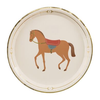 Popierinės lėkštutės HORSE