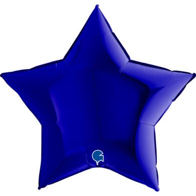 Folinis balionas STAR GIANT BLUE