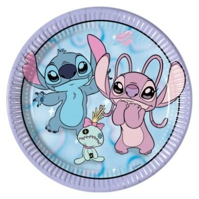 Popierinės lėkštutės ANGEL & STITCH