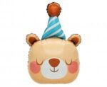 Folinis balionas BIRTHDAY TEDDY BEAR