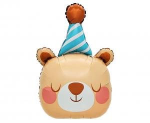 Folinis balionas BIRTHDAY TEDDY BEAR