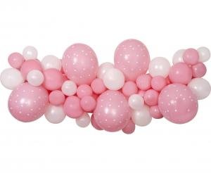 DIY balionų rinkinys BABY PINK