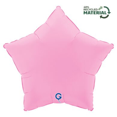 Folinis balionas STAR SOFT MATTE SAKURA PINK
