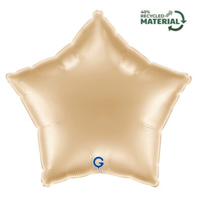 Folinis balionas STAR WHITE GOLD