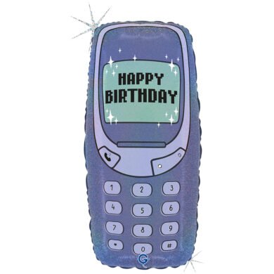 Folinis balionas BIRTHDAY PHONE