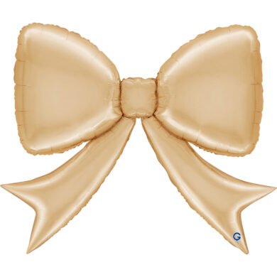 Folinis balionas WHITE GOLD BOW