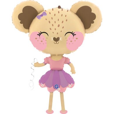 Folinis balionas PET WALKER MOUSE BALLERINA