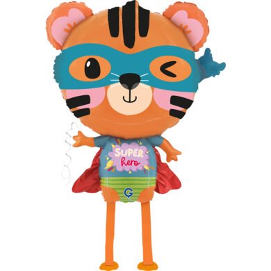 Folinis balionas PET WALKER SUPERHERO TIGER