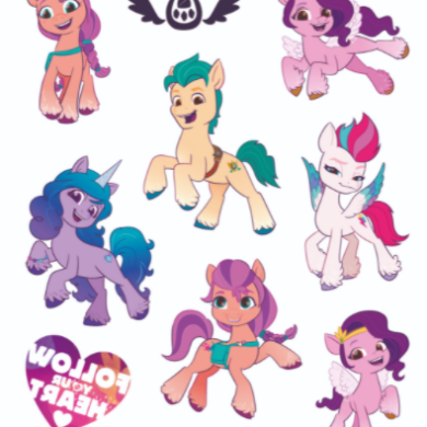 Laikinos tatuiruotės MY LITTLE PONY