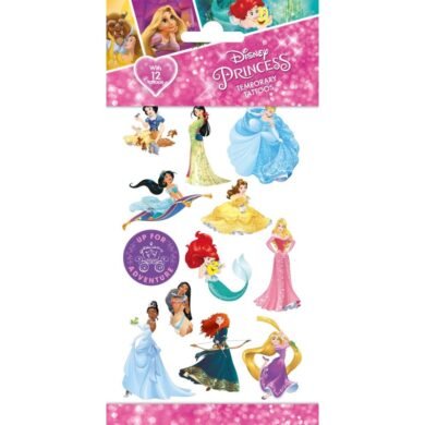 Laikinos tatuiruotės DISNEY PRINCESS
