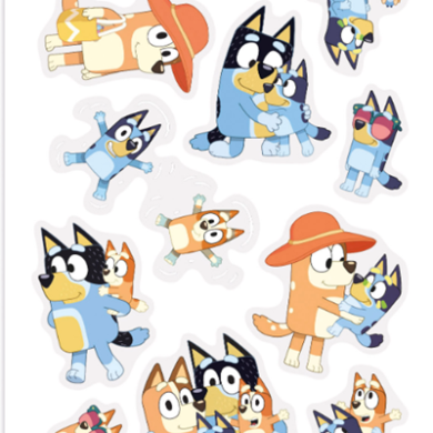Laikinos tatuiruotės BLUEY