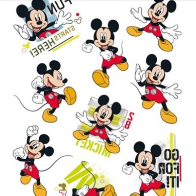Laikinos tatuiruotės MICKEY