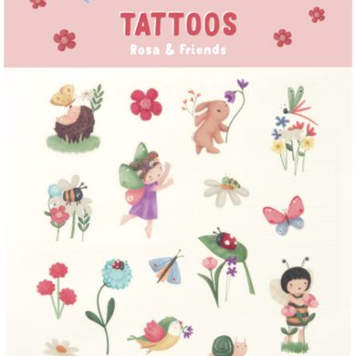 Laikinos tatuiruotės ROSA AND FRIENDS