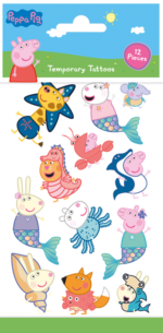 Laikinos tatuiruotės PEPPA
