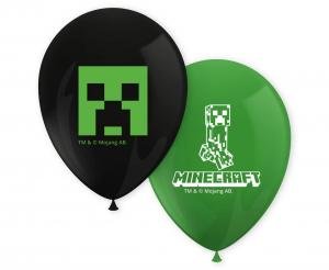 Lateksiniai balionai MINECRAFT
