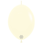 Linking LOL 12" PASTEL MATTE YELLOW - 50vnt
