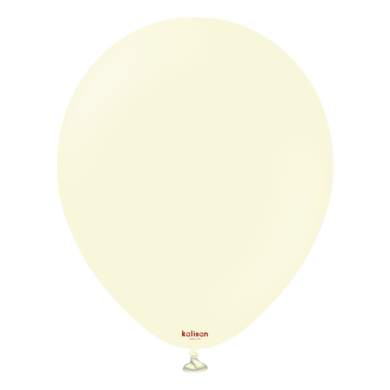 MACARON PALE YELLOW 18"