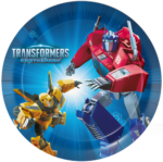 Popierinės lėkštutės TRANSFORMERS