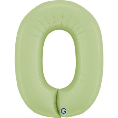 Folinis balionas 0 SATIN OLIVE GREEN, 102cm.