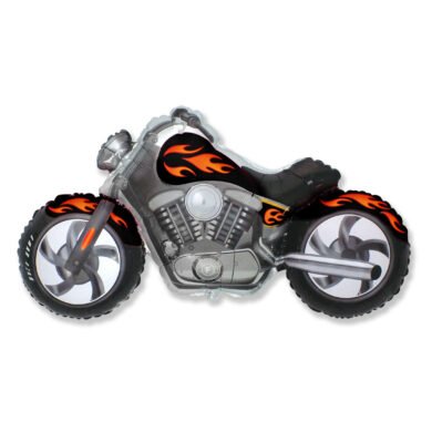 Folinis balionas CUSTOM MOTO BLACK
