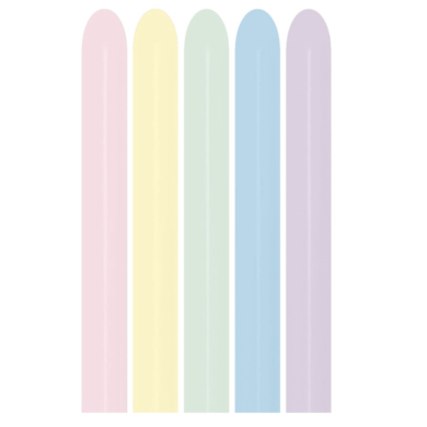 PASTEL MATTE ASSORTMENT - 100vnt