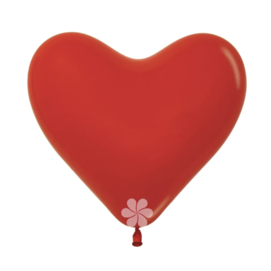 FASHION RED HEART 12"