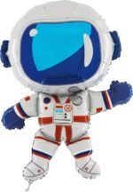Folinis balionas HAPPY ASTRONAUT nepakuotas