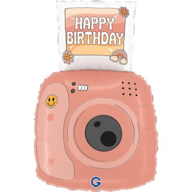 Folinis balionas GROOVY BIRTHDAY SNAP