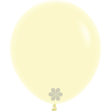 PASTEL MATTE YELLOW 18"